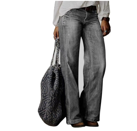 Women's Baggy Straight Leg Jeans