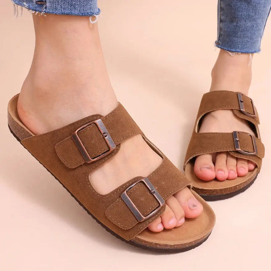 Men's Buckle Sandals