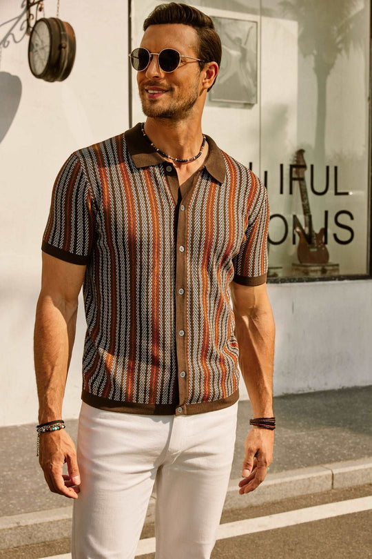 Drew | Knit Polo Shirt