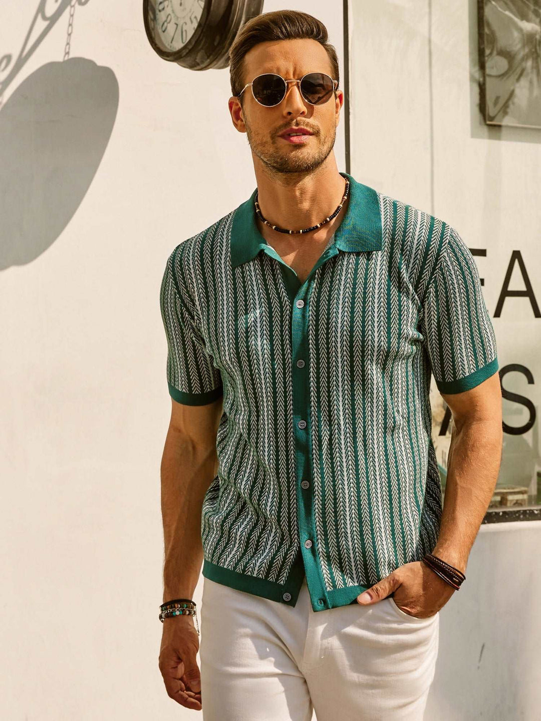 Drew | Knit Polo Shirt