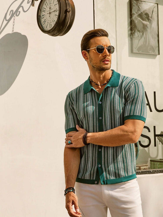 Drew | Knit Polo Shirt