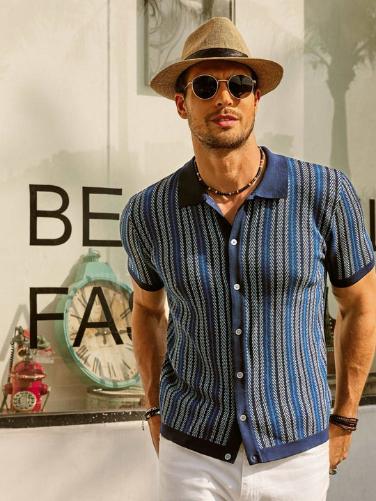 Drew | Knit Polo Shirt