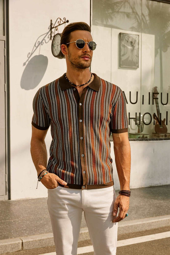 Drew | Knit Polo Shirt