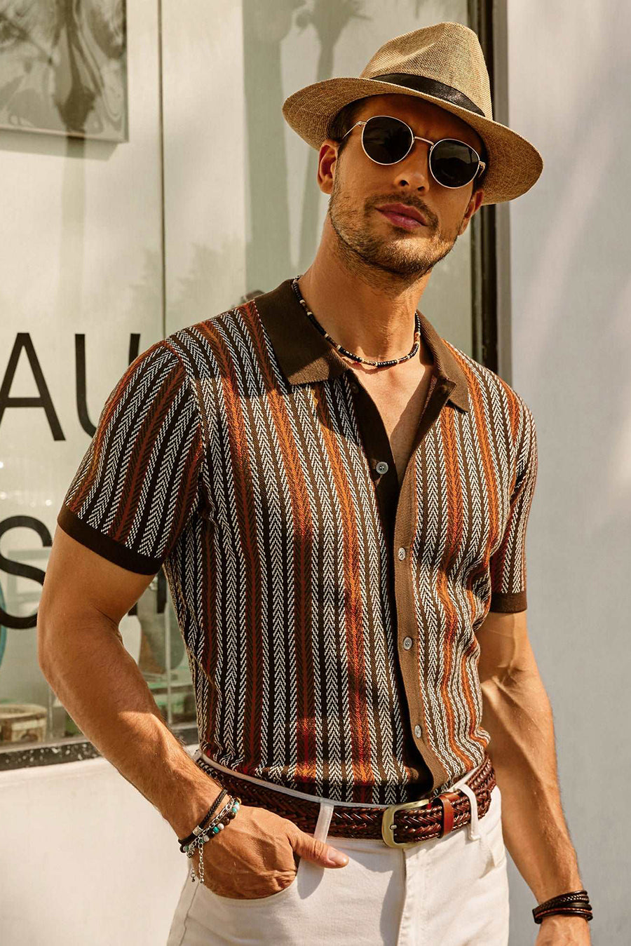 Drew | Knit Polo Shirt