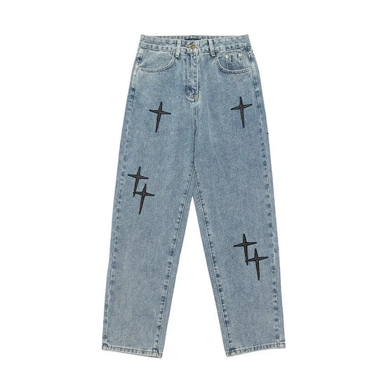 Men's Wide Leg Jeans