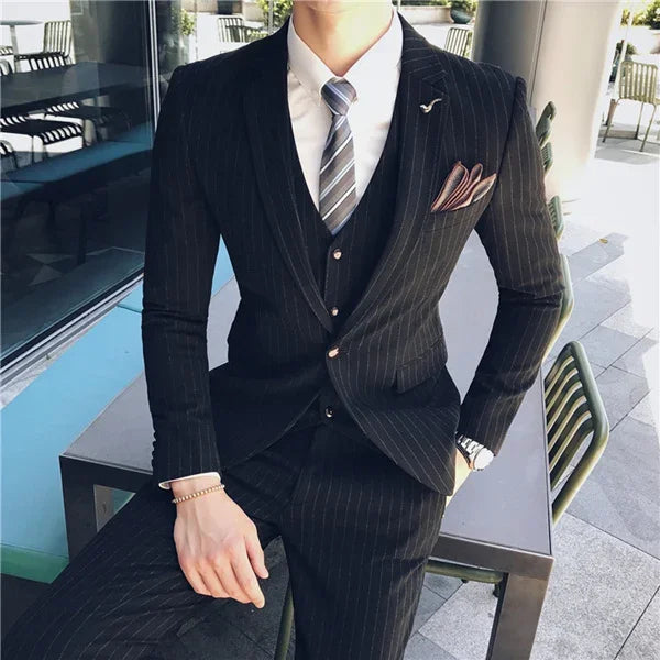 Men's Double Breasted Wedding Guest Suit