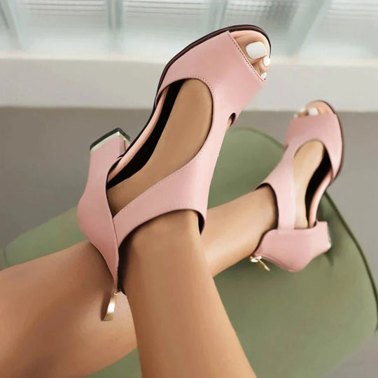 Women's Open Front Heels