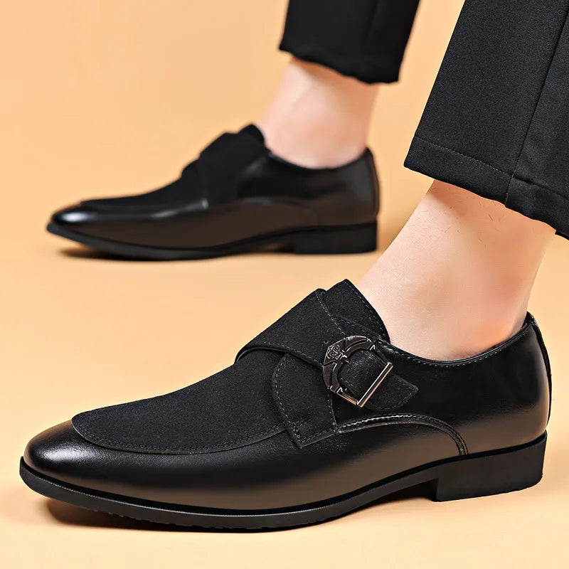 Kendrick | Single Buckle Monk Strap Shoes