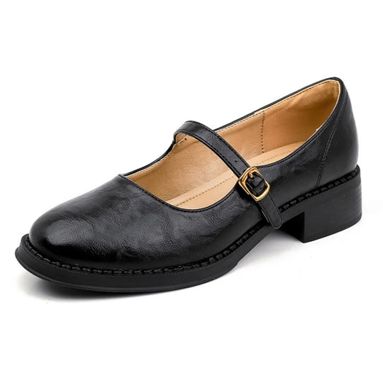 Ruby | Block Heel Mary Jane Shoes
