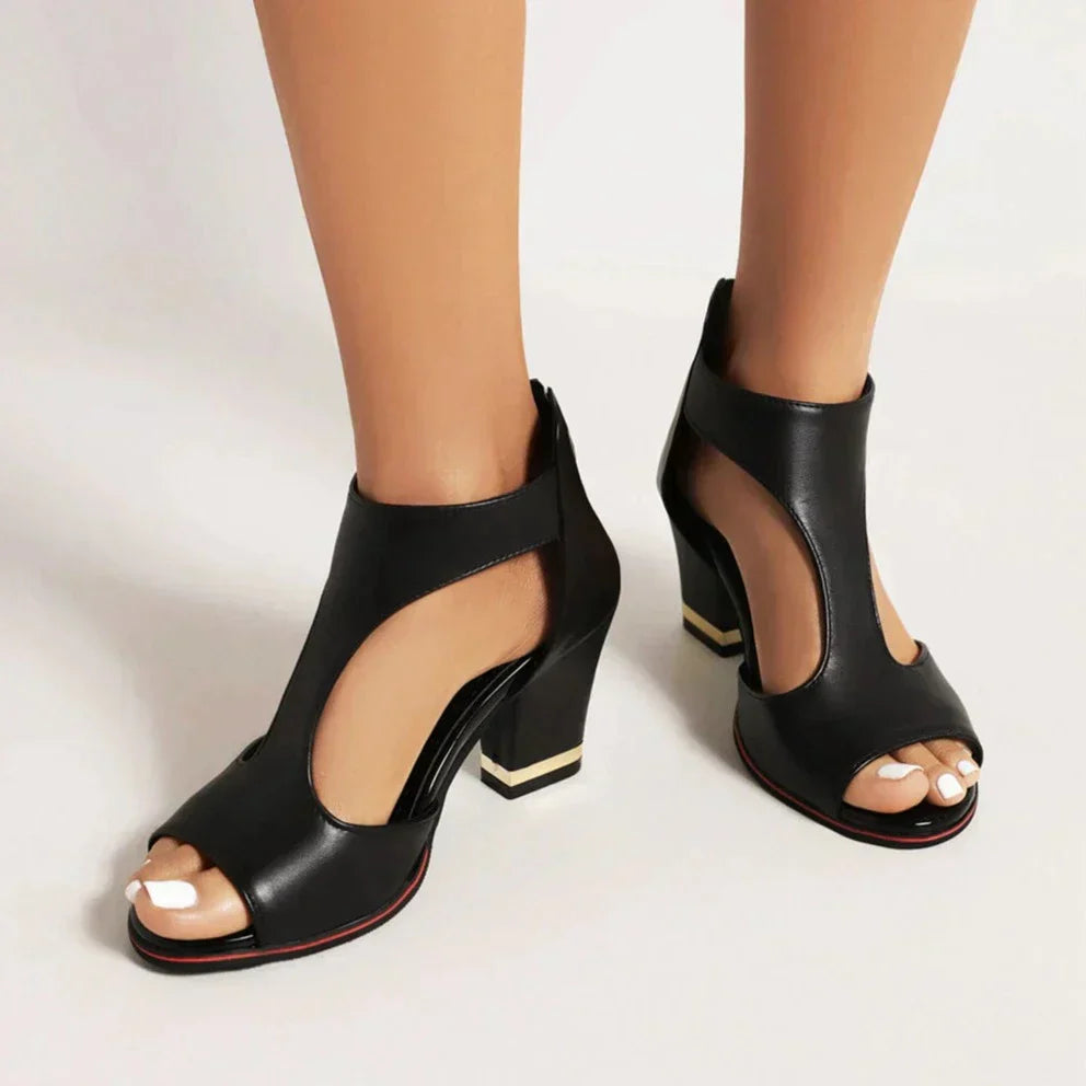 Women's Open Front Heels