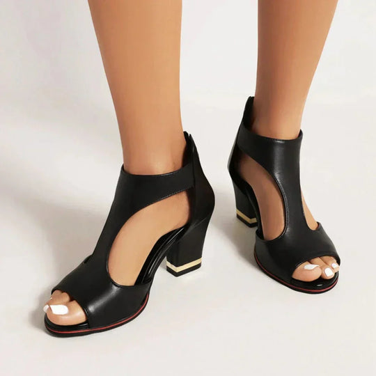 Women's Open Front Heels