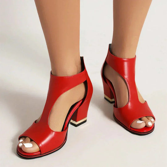 Women's Open Front Heels