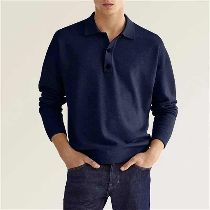 Alec | Knit Polo Shirt