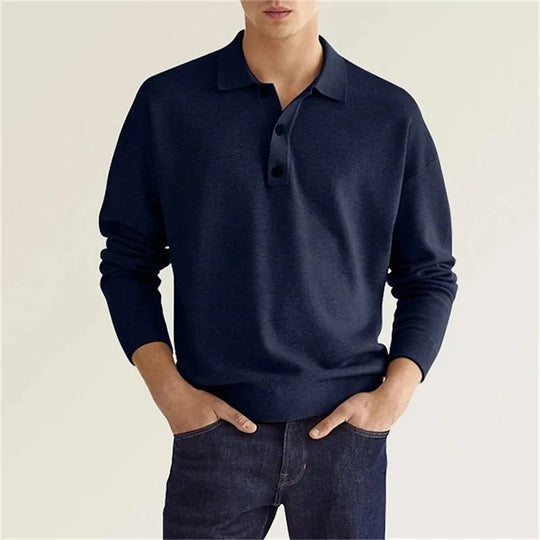 Alec | Knit Polo Shirt