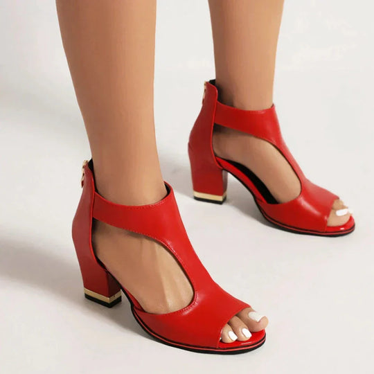 Women's Open Front Heels