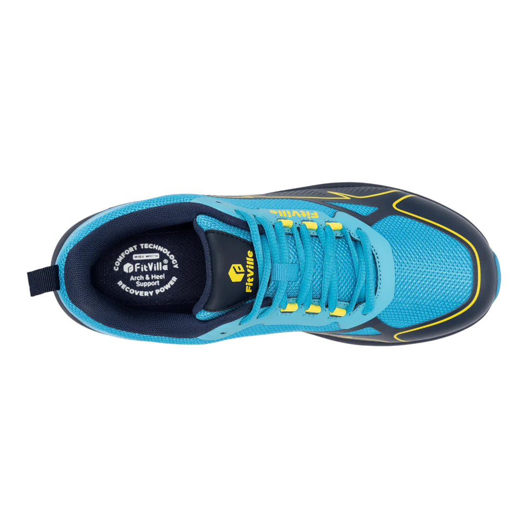 Men's Wide Lace Trainers