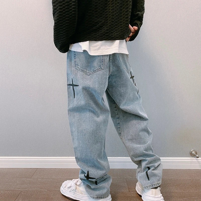 Men's Wide Leg Jeans