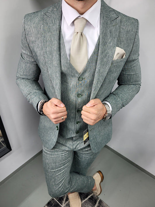 Men's 3-Piece Wedding Guest Suit
