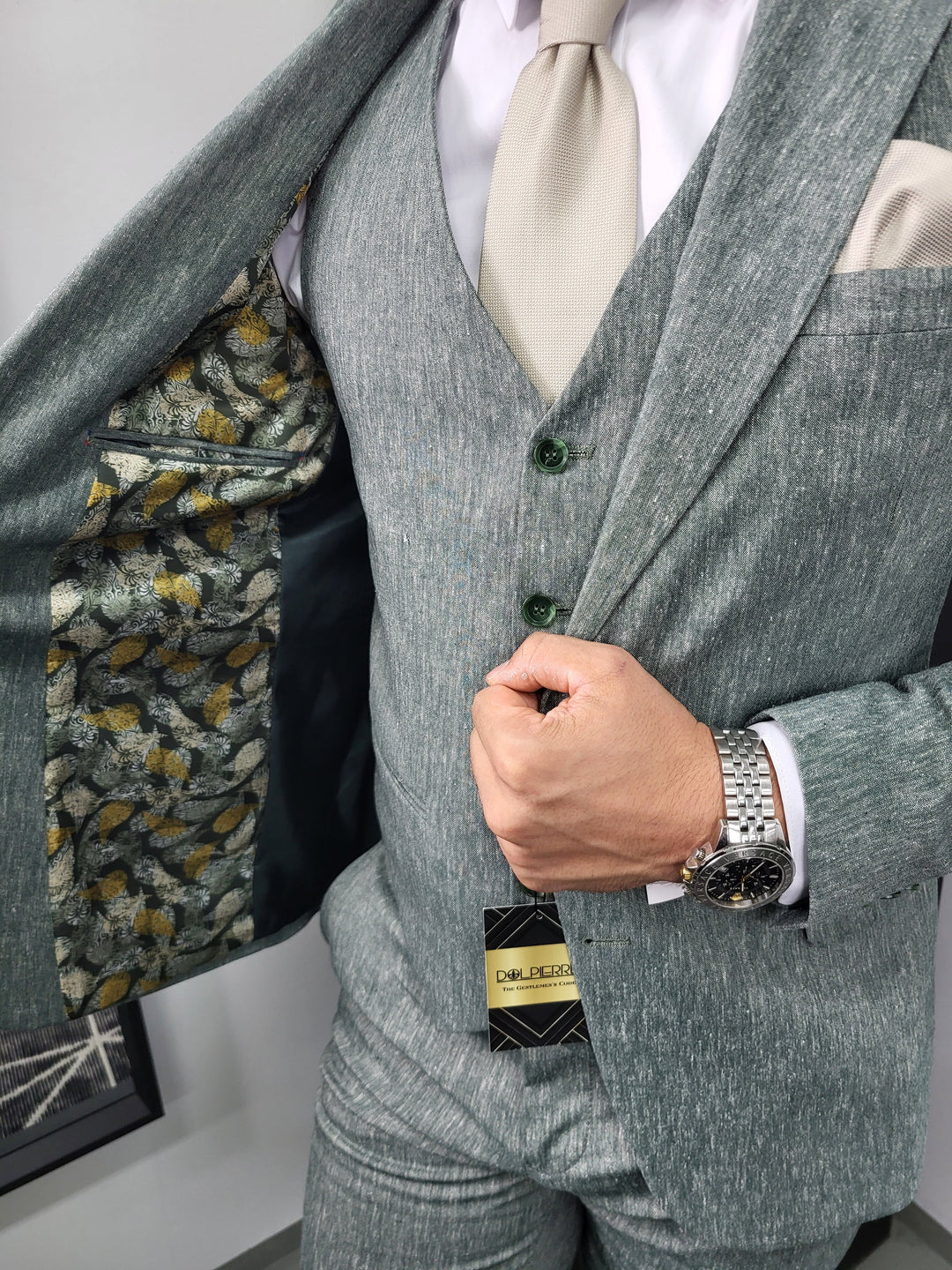 Men's 3-Piece Wedding Guest Suit