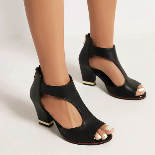 Women's Open Front Heels