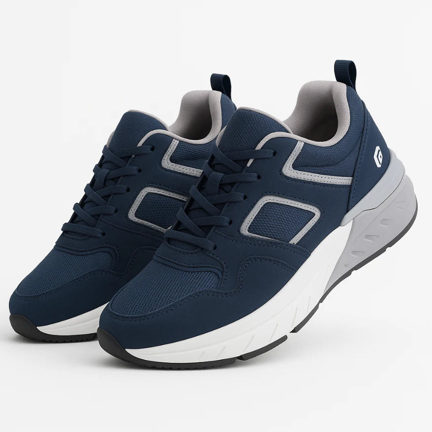 Men’s Wide Fit Trainers With Cushioned Sole