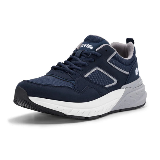 Men’s Wide Fit Trainers With Cushioned Sole