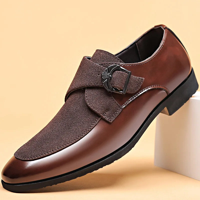 Kendrick | Single Buckle Monk Strap Shoes