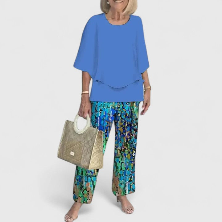 Two Piece Set for Women featuring a Flawless Fit and Lasting Comfort, showcasing a stylish and sophisticated Co Ord Set ideal for various occasions. 11