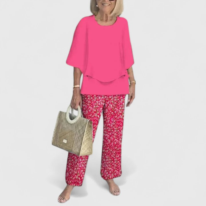 Two Piece Set for Women featuring a Flawless Fit and Lasting Comfort, showcasing a stylish and sophisticated Co Ord Set ideal for various occasions. 6