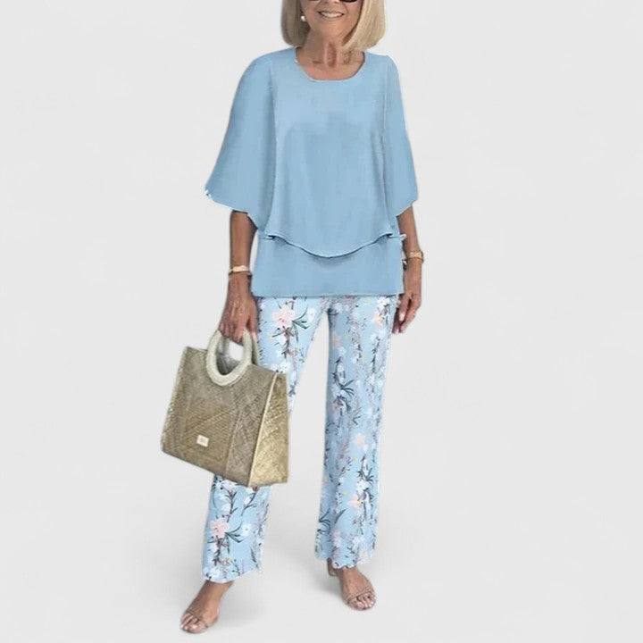 Two Piece Set for Women featuring a Flawless Fit and Lasting Comfort, showcasing a stylish and sophisticated Co Ord Set ideal for various occasions. 8