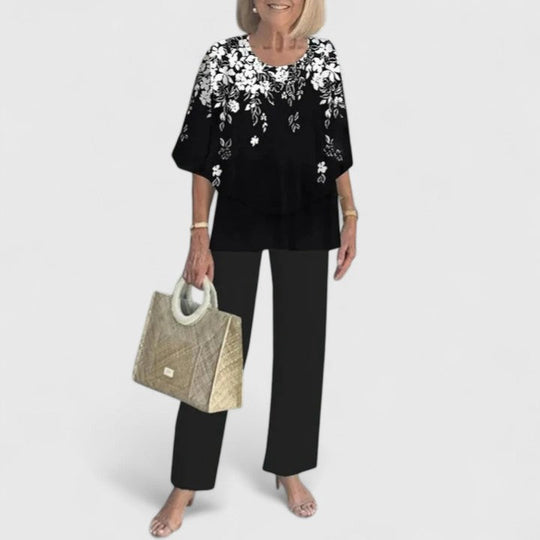 Two Piece Set for Women featuring a Flawless Fit and Lasting Comfort, showcasing a stylish and sophisticated Co Ord Set ideal for various occasions. 9