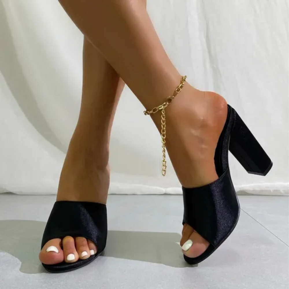 Women's Slip-On High Heels