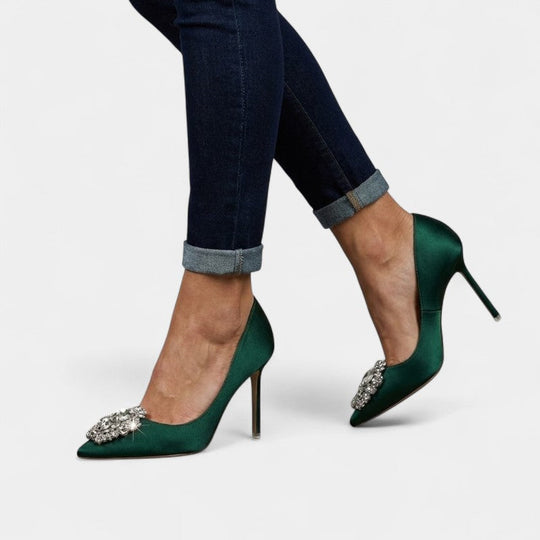 Women’s High Heel Pumps With Decorative Detail
