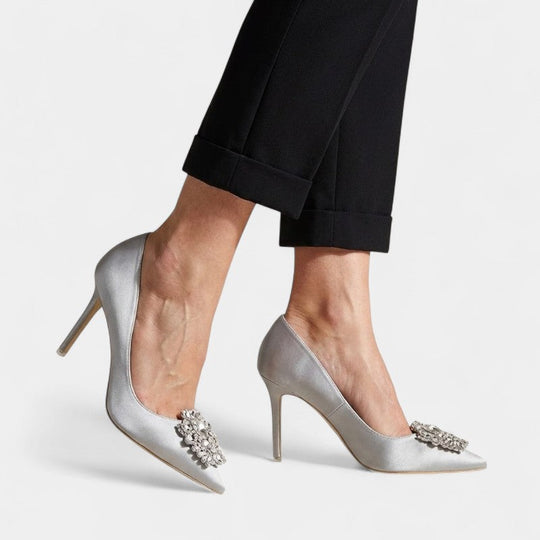 Women’s High Heel Pumps With Decorative Detail