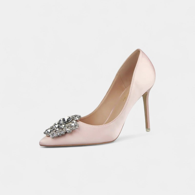Women’s High Heel Pumps With Decorative Detail