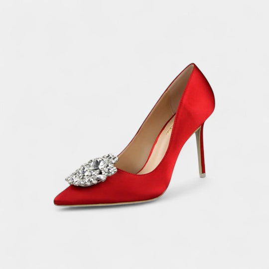 Women’s High Heel Pumps With Decorative Detail