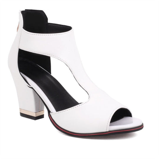 Women's Open Front Heels