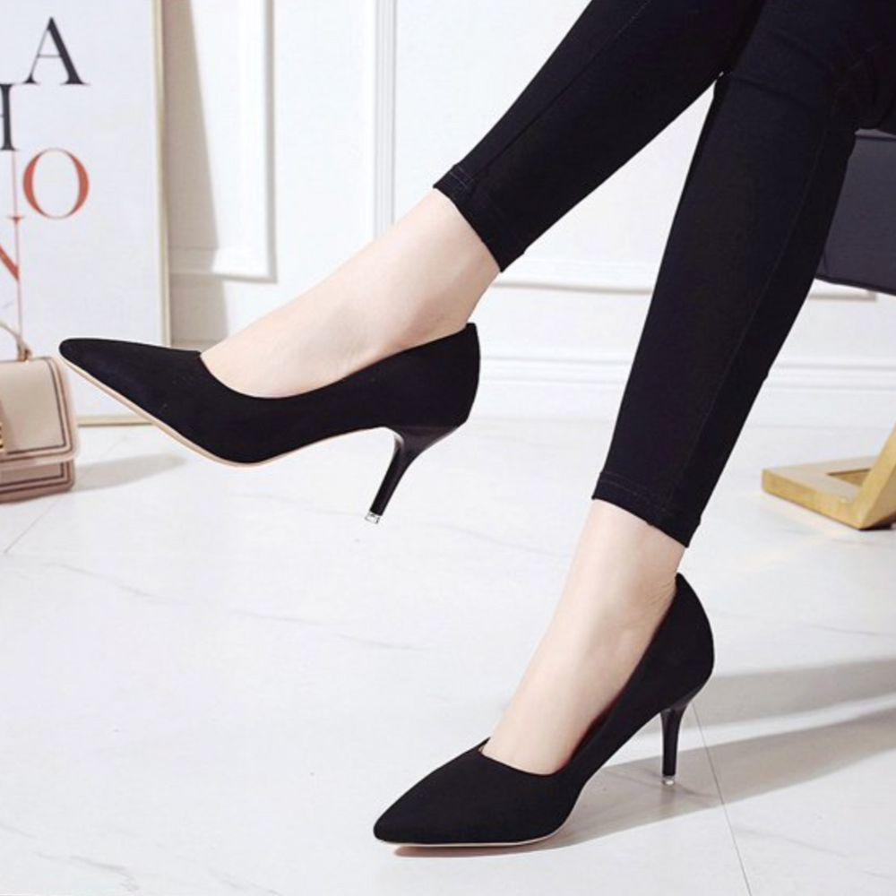 Women’s Pointed Toe Heels With Mid Heel