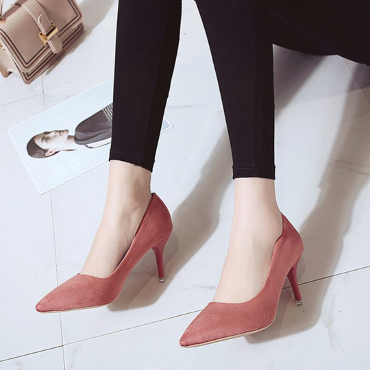 Women’s Pointed Toe Heels With Mid Heel