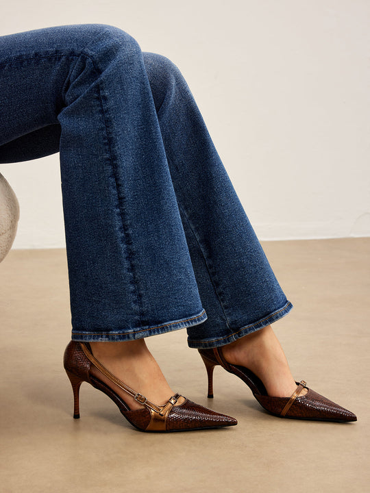 Women's Slip On Pointed Heels