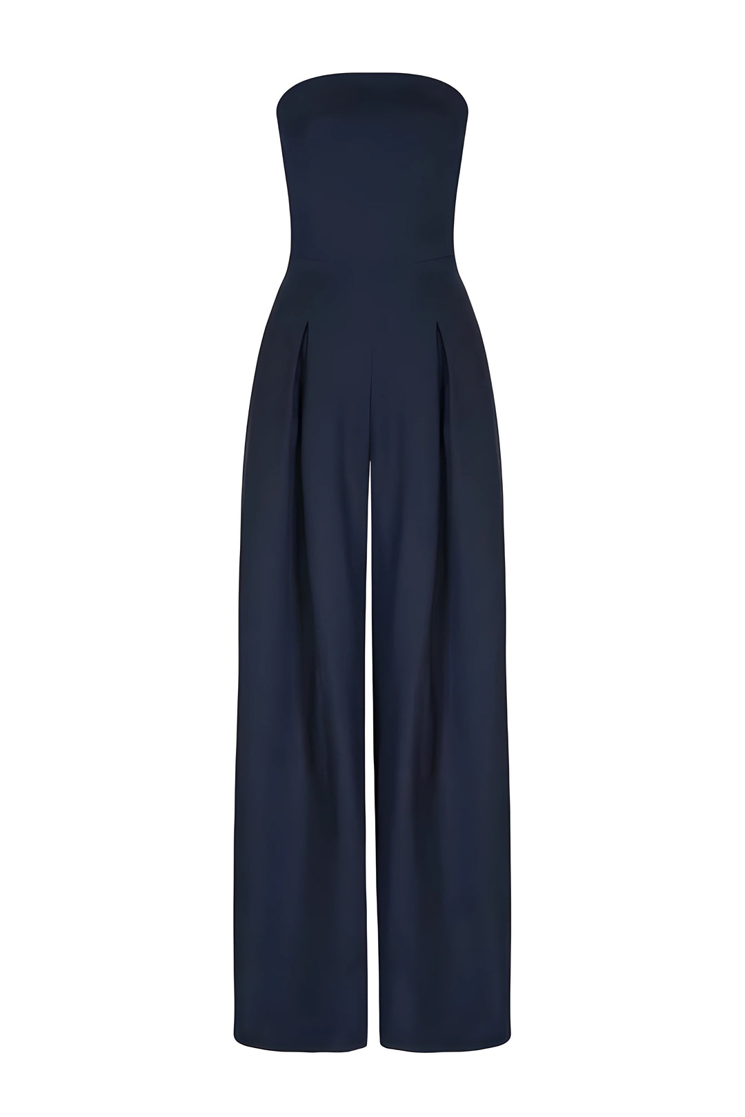 Women's Strapless Jumpsuit with Pockets