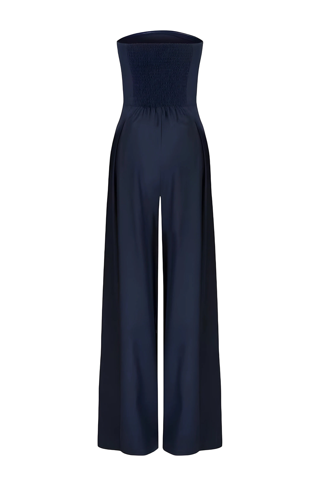 Women's Strapless Jumpsuit with Pockets