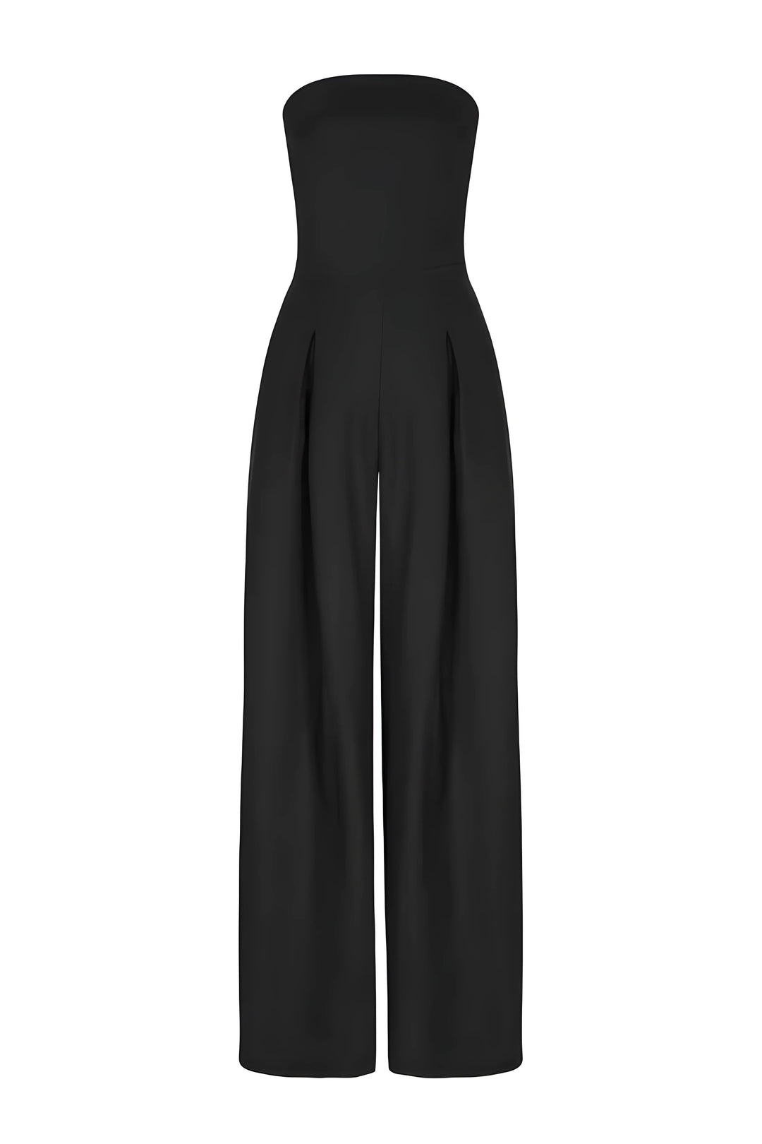 Women's Strapless Jumpsuit with Pockets