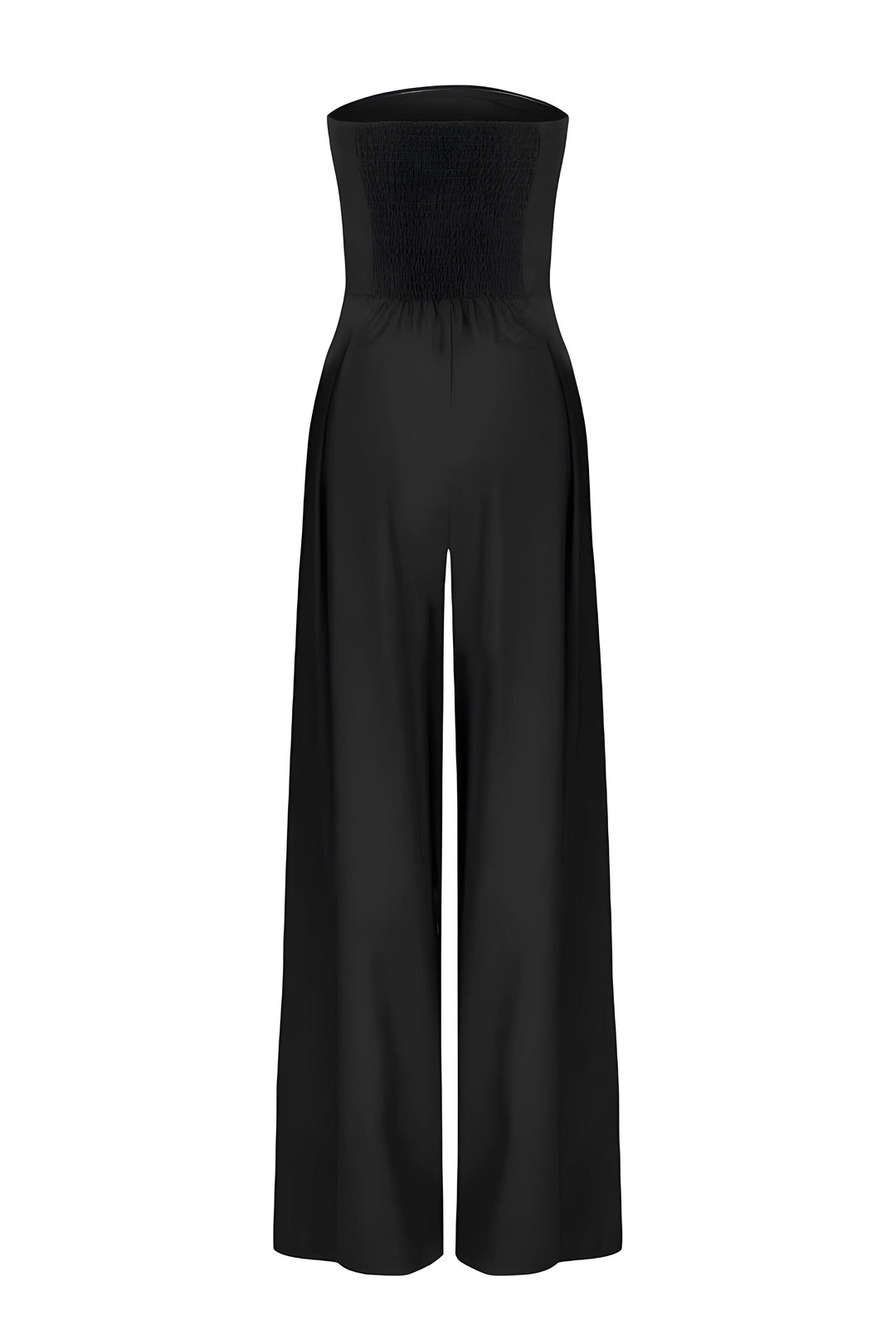 Women's Strapless Jumpsuit with Pockets