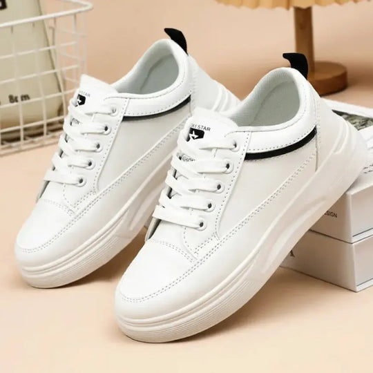 Women's White Lace Shoes