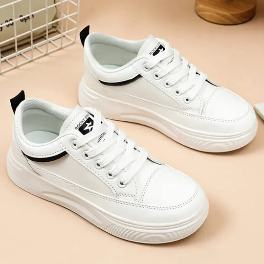 Women's White Lace Shoes