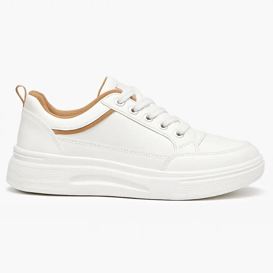 Women's White Lace Shoes