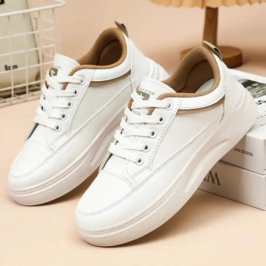 Women's White Lace Shoes