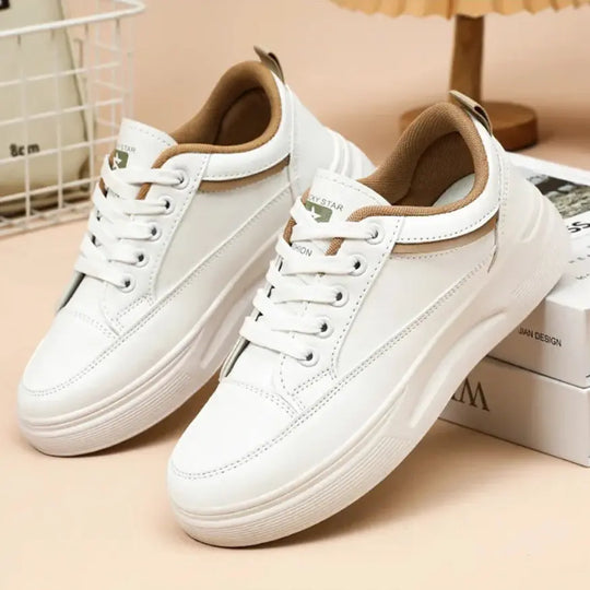 Women's White Lace Shoes