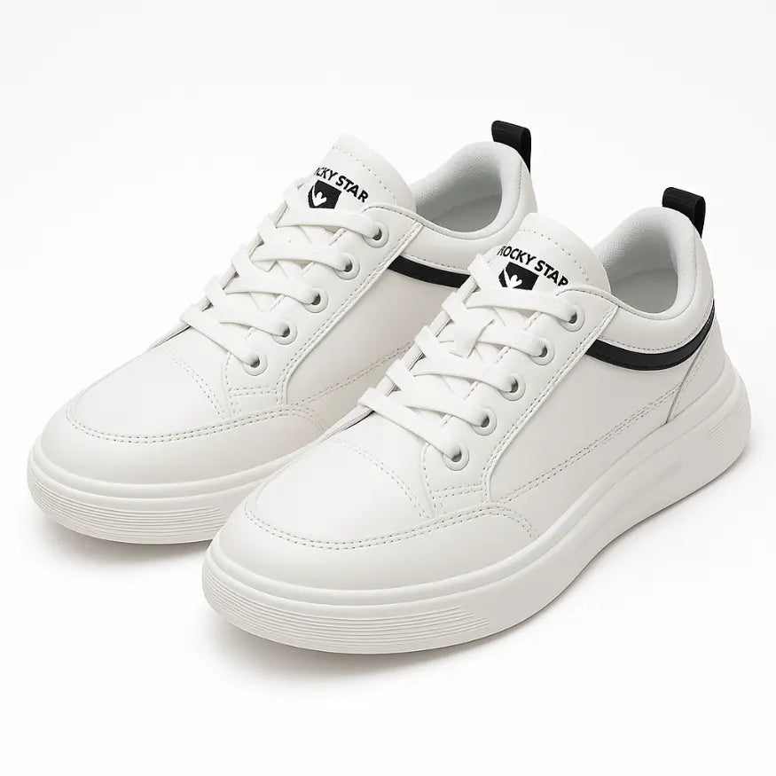Women's White Lace Shoes